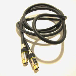 Lot 10 (6ft) Nexxtech High Performance Double Shielded S-Video Gold-Plated Cable
